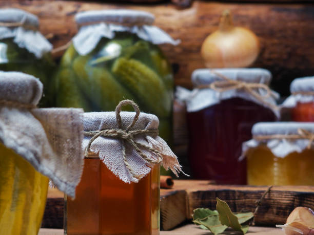 istock Homemade preserves and ingredients 876482108