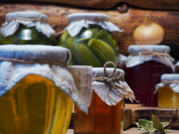 istock Homemade preserves and ingredients 876484502