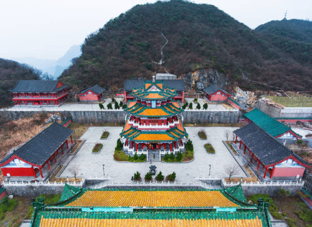 istock Tianmenshan Temple 876489516