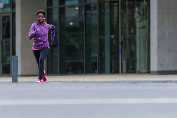 istock Young woman starting her morning run 876493906