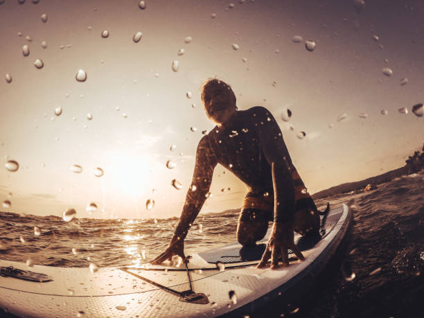 istock Portrait of a senior surfer 876496430