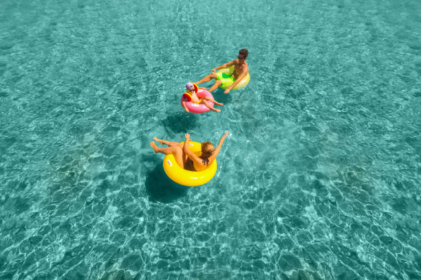 istock Sea bathing with my family 876497168