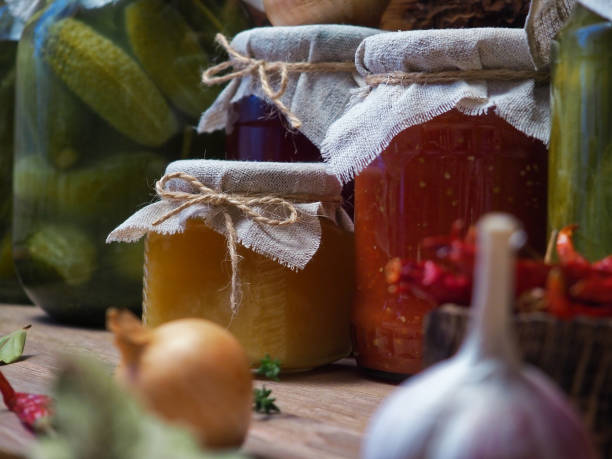 istock Homemade preserves and ingredients 876509048