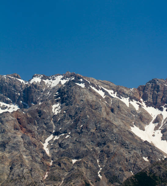 istock mountains with snow in Kazakhstan 876511950