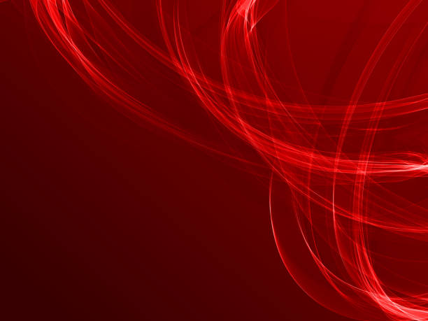 Beautiful abstract flame wave backgorund with original shapes Awesome design beautiful abstract background with empty space and smooth gradient red backgorund stock illustrations
