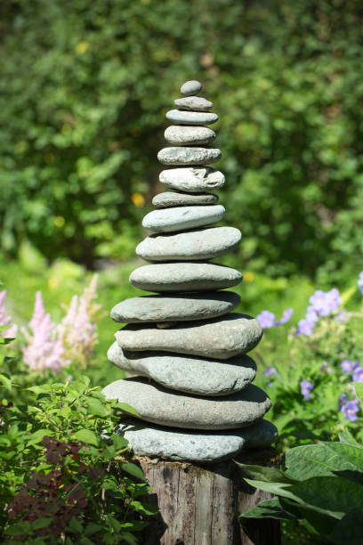 istock A pyramid of stones 876516296