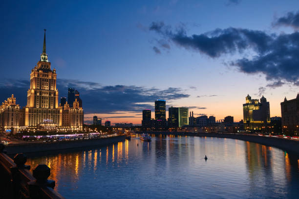 istock Cityscape of Moscow 876523038