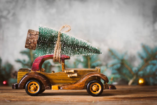 istock machine carries on the roof the tree 876541820