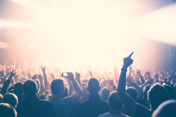 istock The audience watching the concert on stage. 876564766