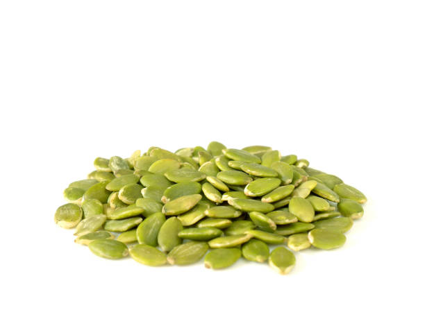 istock Pile of pumpkin seeds 876570080