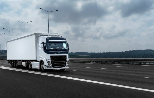 istock Truck on the Road 876579618