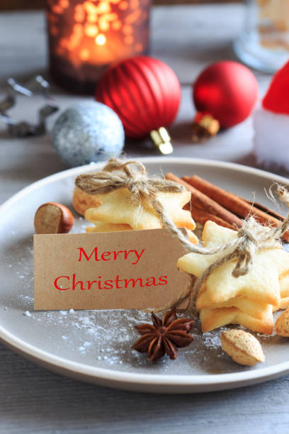 Christmas pastries Christmas biscuits sterne stock pictures, royalty-free photos & images