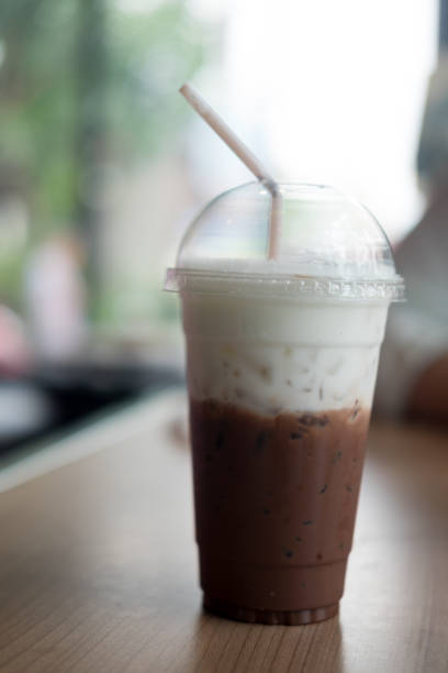 istock Coffee iced coffee mocha in cafe 876580126