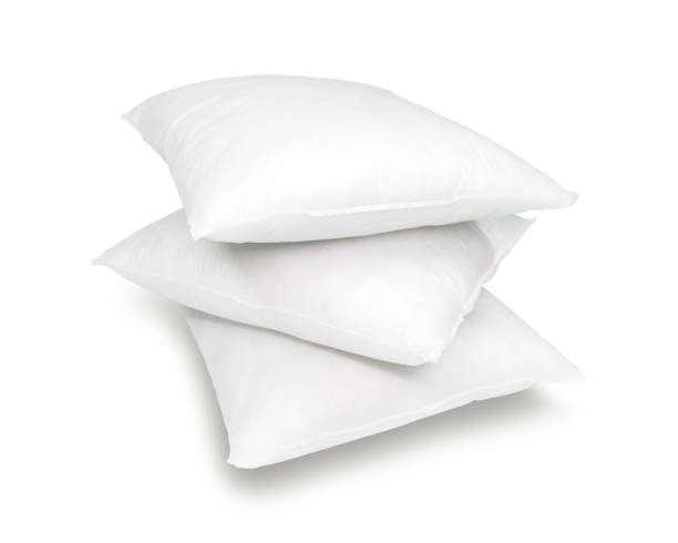 istock Blank pillow isolated on white background. Empty cushion for your design. Clipping paths object. 876580626