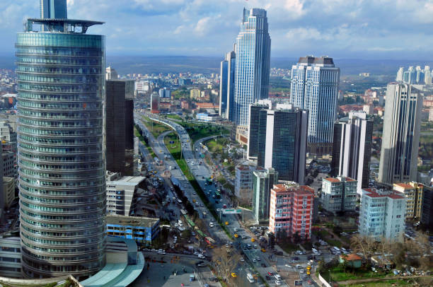 istock Business District of Istanbul 876590278