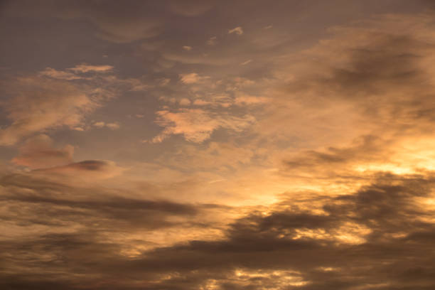 istock Beautiful yellow cloud with the sun light background 876590906