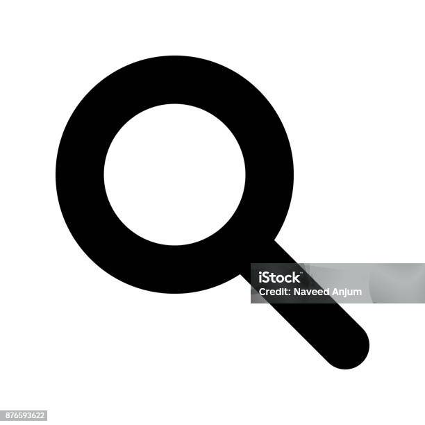 Search Glyphs Vector Icon Stock Illustration - Download Image Now - Binoculars, Business, Business Finance and Industry