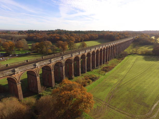 istock Ouse Valley Viaduct in Sussex. 876607950