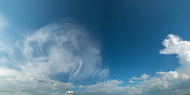 istock Vibrant color panoramic sky with cloud on a sunny day. 876611768
