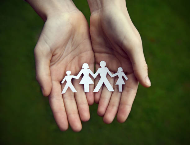 istock Family cut outs 876612222