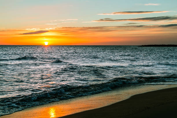 istock sunrise over the mediterranean sea 876625188