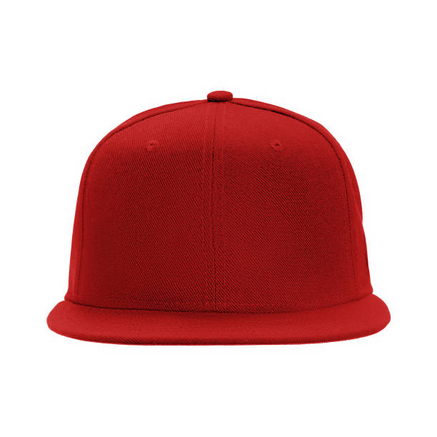 istock template for your design blank red baseball cap isolated on white background with clipping path 876630064