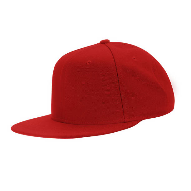 istock template for your design blank red baseball cap isolated on white background with clipping path 876630110