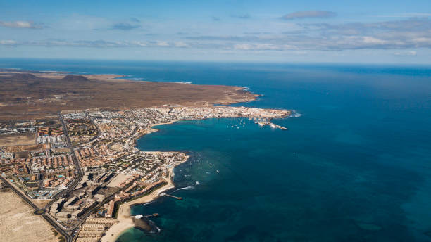 istock aerial view of corralejo 876633280