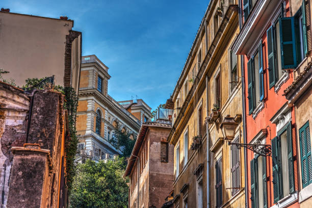 istock Elegant buildings in Rome 876645820