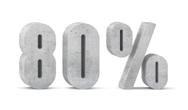 istock 80 percent discount. Concrete numbers 876645926