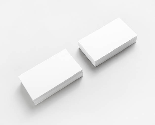 istock Paper business cards 876649546