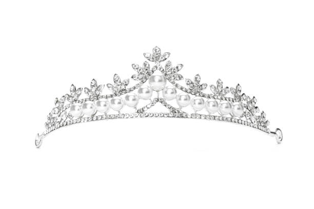 istock tiara with pearls isolated on a white background 876651986