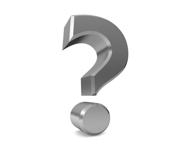 istock question mark 3d silver gray grey interrogation sign symbol asking icon punctuation isolated on white 876656268