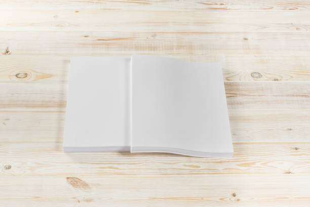istock Mockup magazine, poster, brochure or flyer isolated on white background 876663842