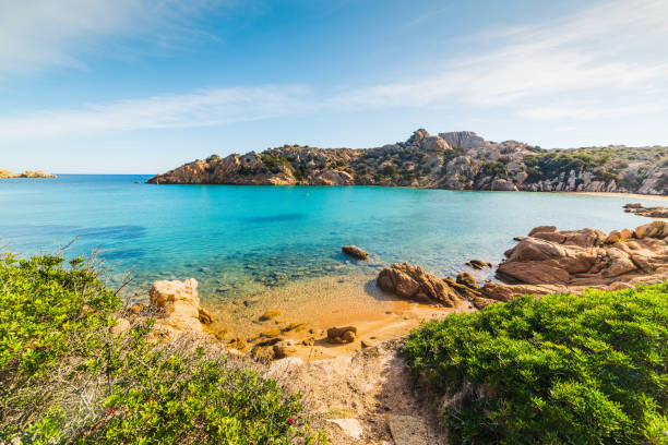 Spalmatore beach in La Maddalena island