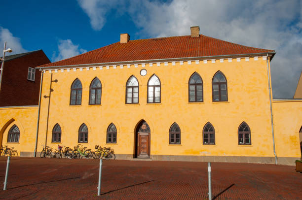 istock town hall in Vordingborg Denmark 876679362