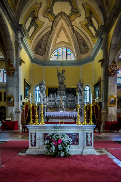 istock Altar inside the Church of St. Euphemia 876683092