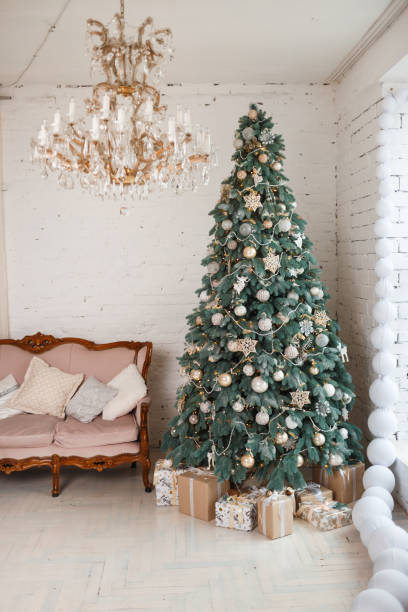 istock New Year's decorations and gifts 876683338