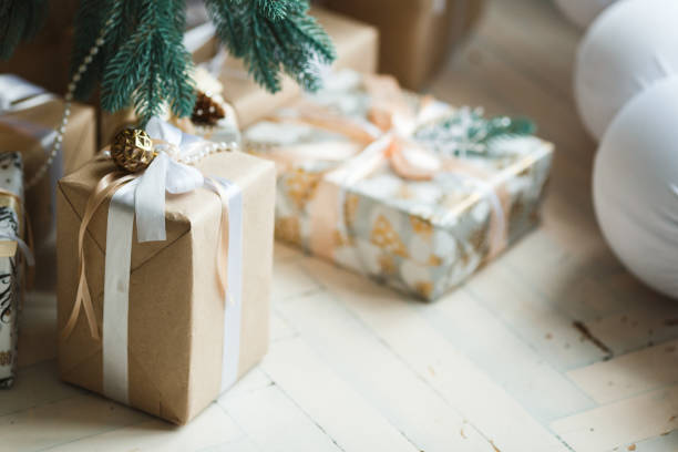 istock New Year's decorations and gifts 876685602