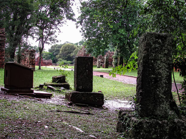 istock Historic Ruins of San Ignacio Mini, in Argentina (City of San Ignacio) 876690882