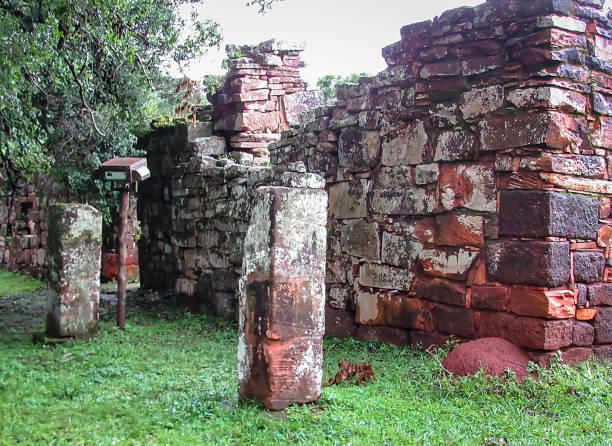 istock Historic Ruins of San Ignacio Mini, in Argentina (City of San Ignacio) 876690890