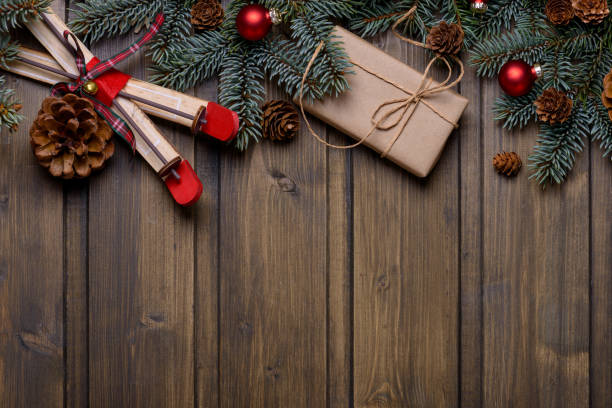 istock Christmas or New Year card 876693764