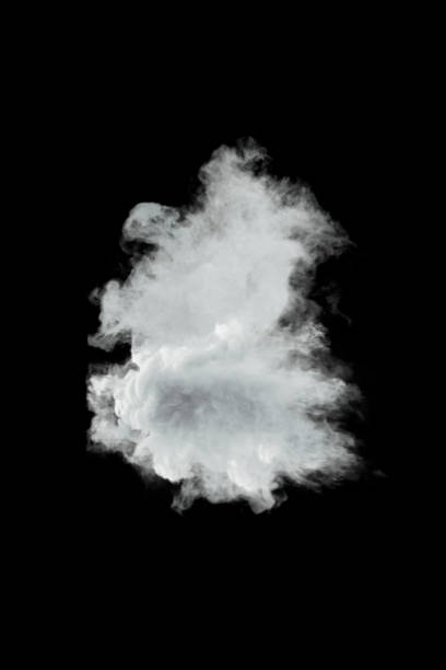 istock Texture of smoke. 3D illustration. 876696506