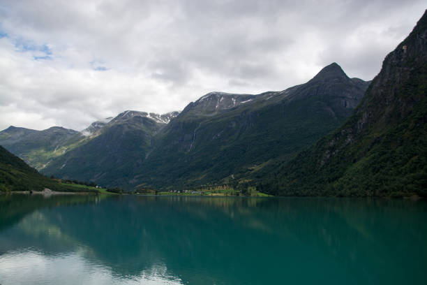 istock Lake near Briksdalsbreen, Sogn og Fjordane, Norway 876701710