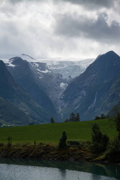 istock Lake near Briksdalsbreen, Sogn og Fjordane, Norway 876707254