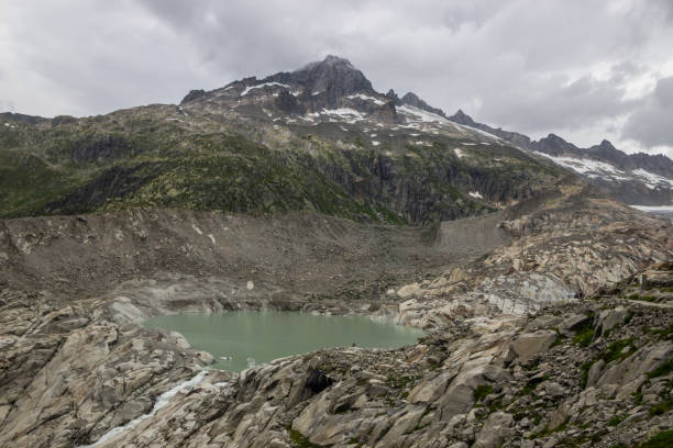 istock Rhone glacier in Switzerland in Alps 876729362
