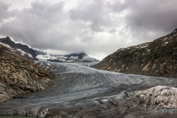 istock Rhone glacier in Switzerland in Alps 876729646