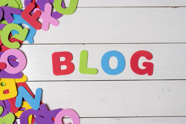 istock Blog - written with coloured letters 876738056