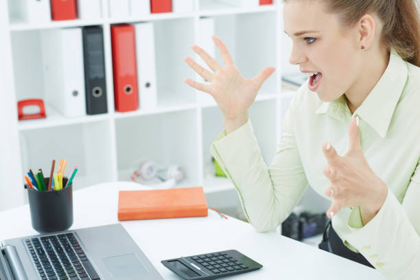 istock Successful young woman with a laptop. 876774570