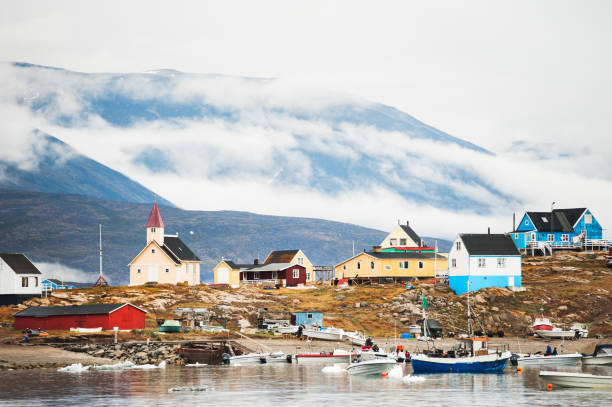 istock Saqqaq village, western Greenland 876781182